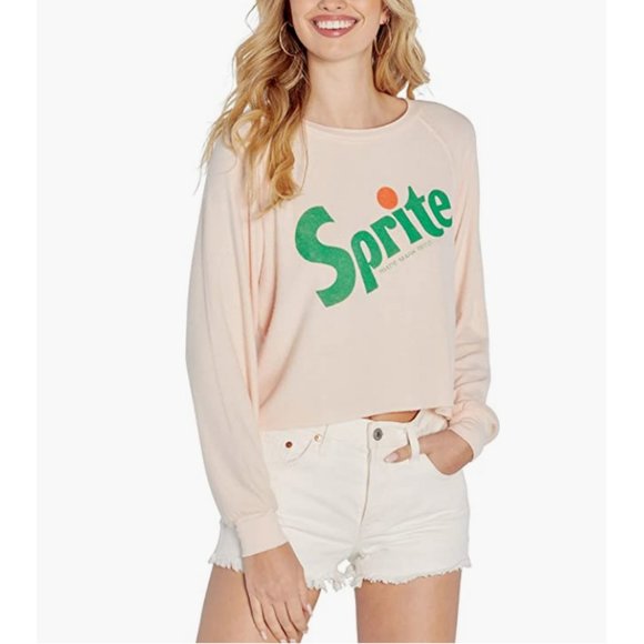Wildfox Sprite World Tour Crop Sweatshirt - Picture 1 of 3